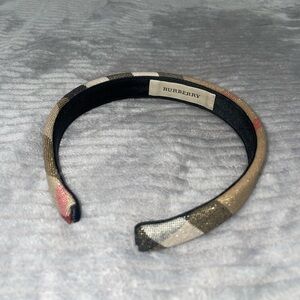 Burberry Plaid Hairband